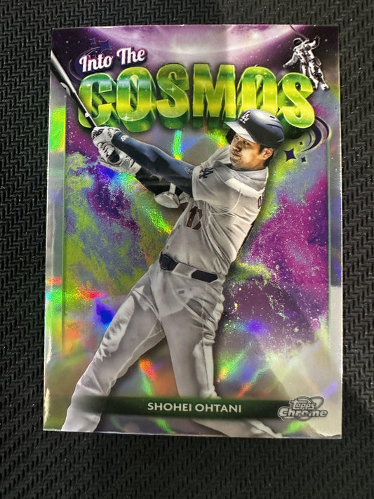 #ITC-7 Shohei Ohtani 2024 Topps Chrome Cosmic Los Angeles Dodger Into the Cosmos