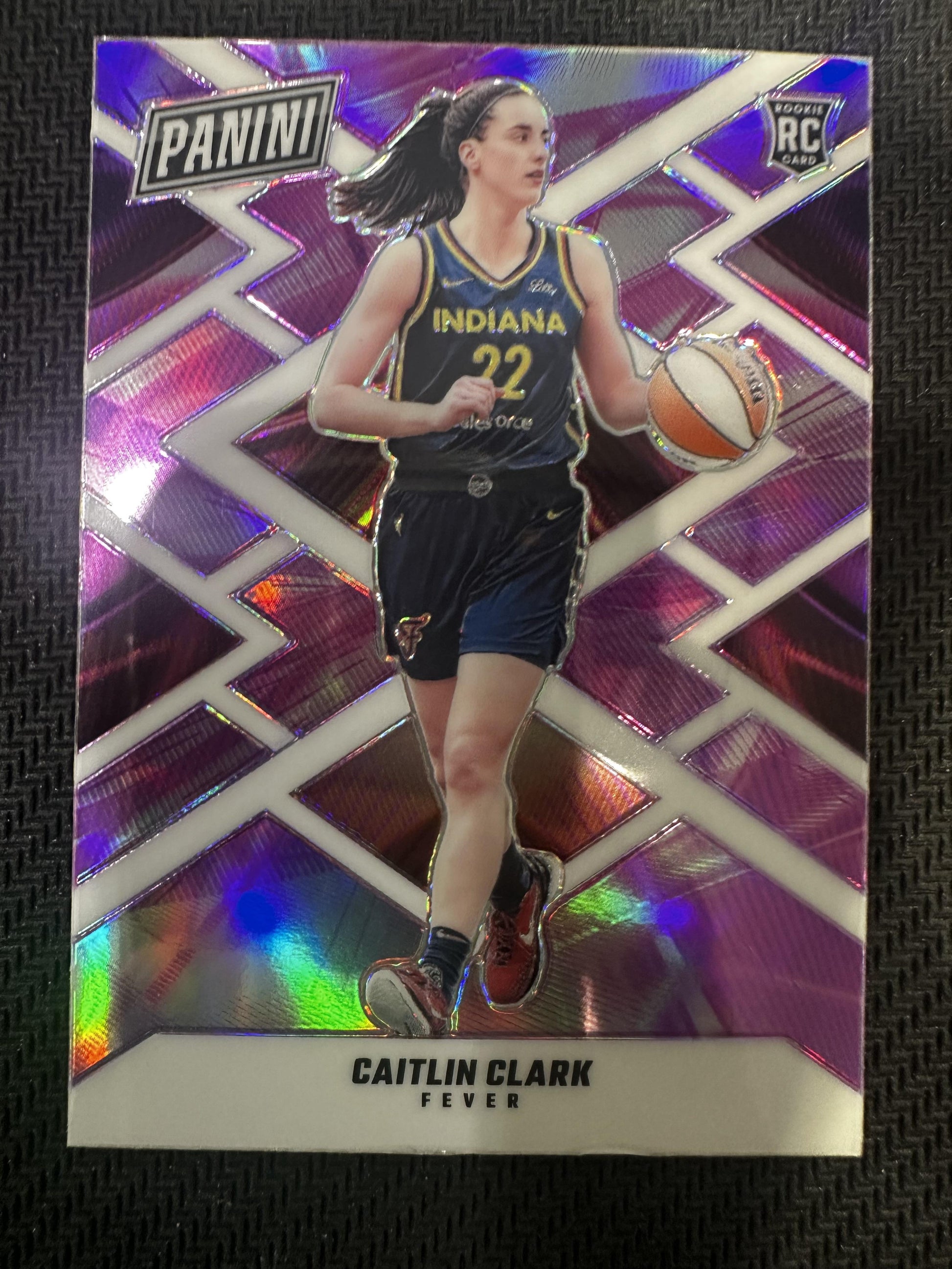 #CC Caitlin Clark 2024 Panini Black Friday SN #/199 Indiana Fever Rookies Opti