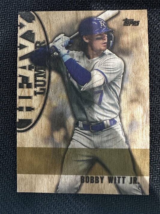 #HL-16 Bobby Witt Jr. 2024 Topps Kansas City Royals sports Heavy Lumber