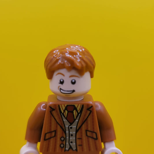 Fred/ George Weasley hp122 Dark Orange Suit Minifigure Lego