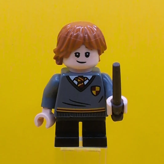 Ron Weasley hp273 Gryffindor Sweater with Crest Black Short Legs Minifigure Lego