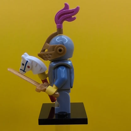 Knight Of The Yellow Castle Series col23-11 Series 23 (complete Set with Stand and Accessories) CMF Minifigure Lego