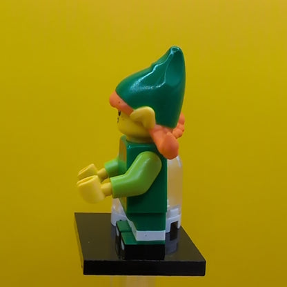 Holiday Elf col23-5 Series 23 (complete Set with Stand and Accessories) CMF Minifigure Lego
