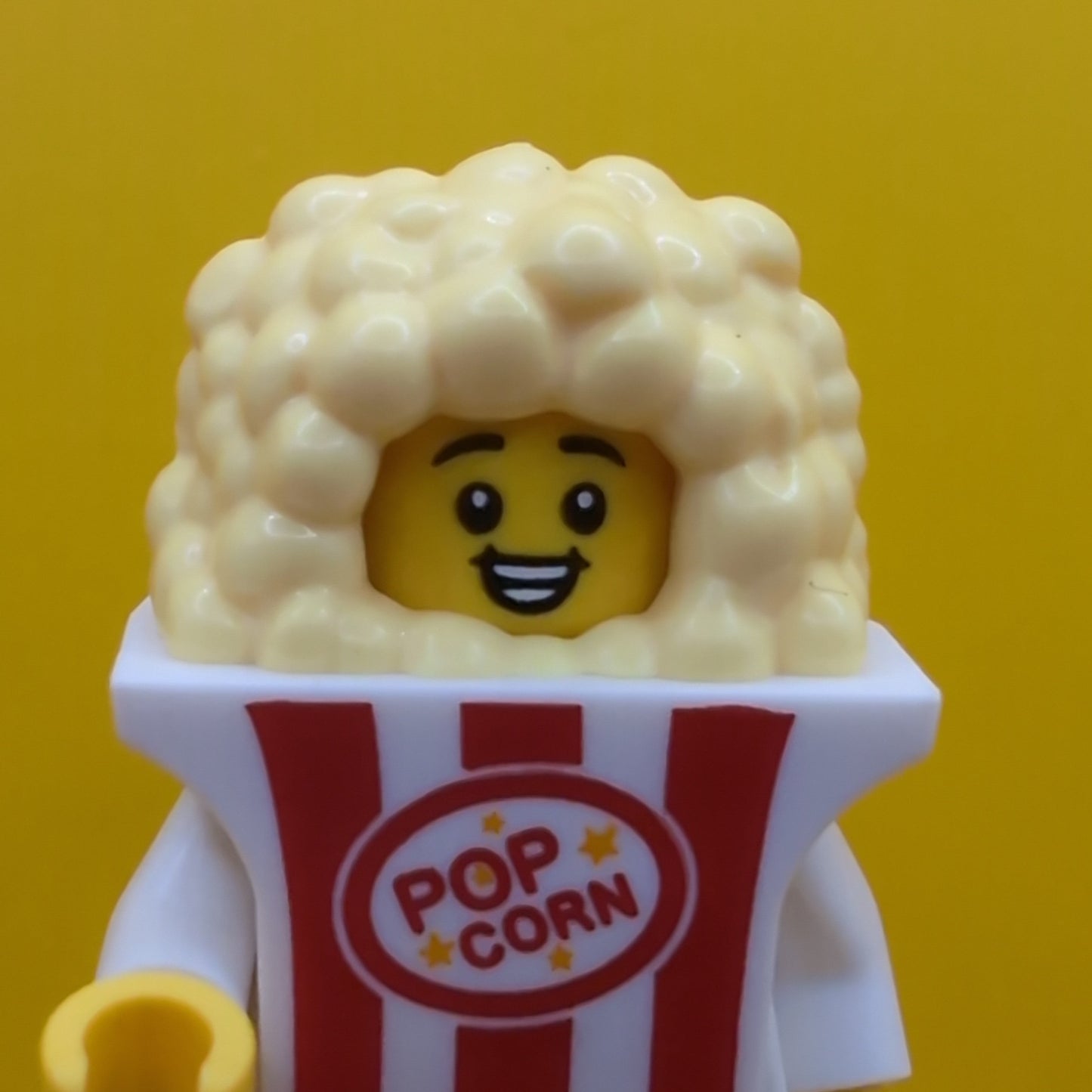 Popcorn Costume col23-7 Series 23 (complete Set with Stand and Accessories) CMF Minifigure Lego
