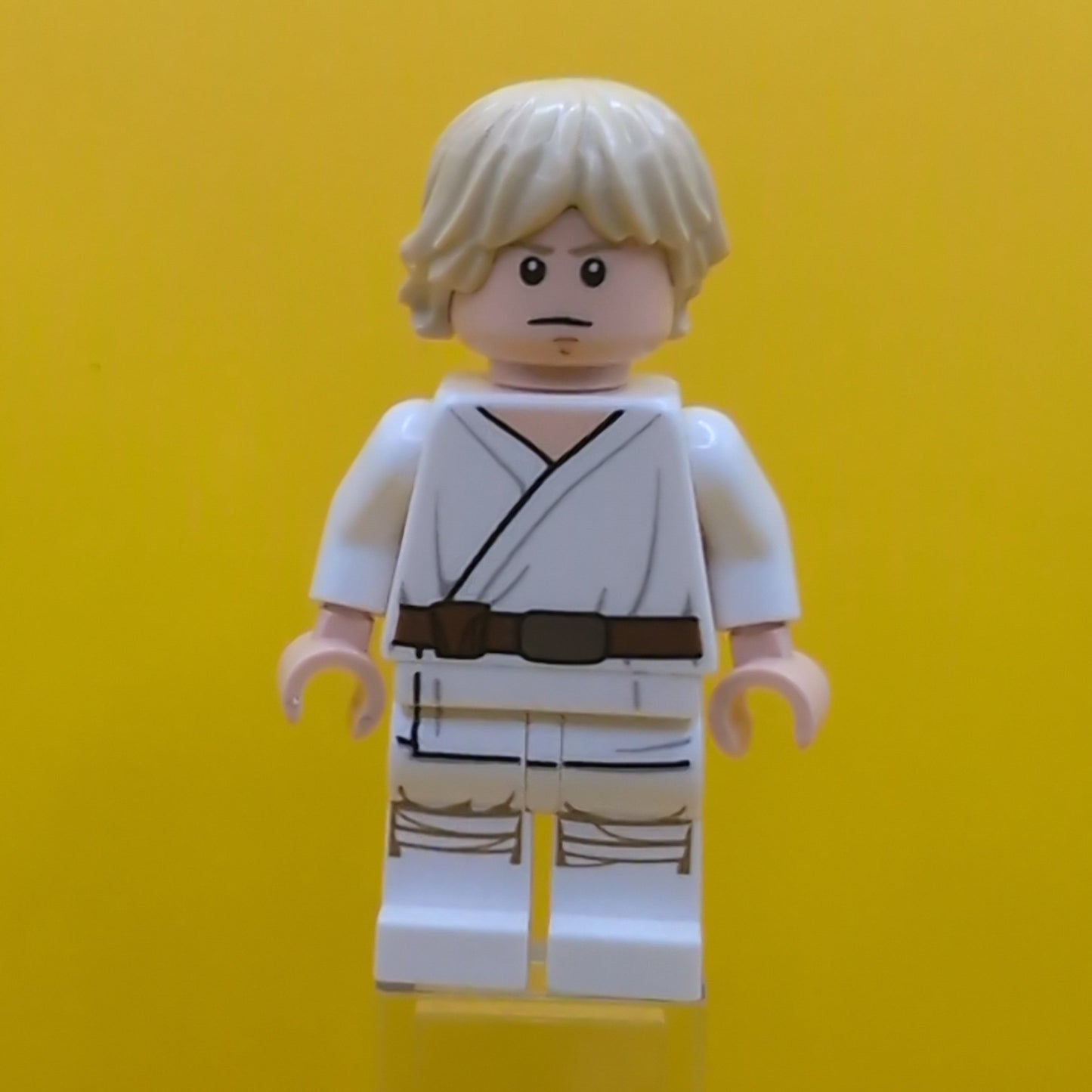 Luke Skywalker sw0778 Tatooine White Legs Stern Smile Face Print Star Wars Minifigure Lego