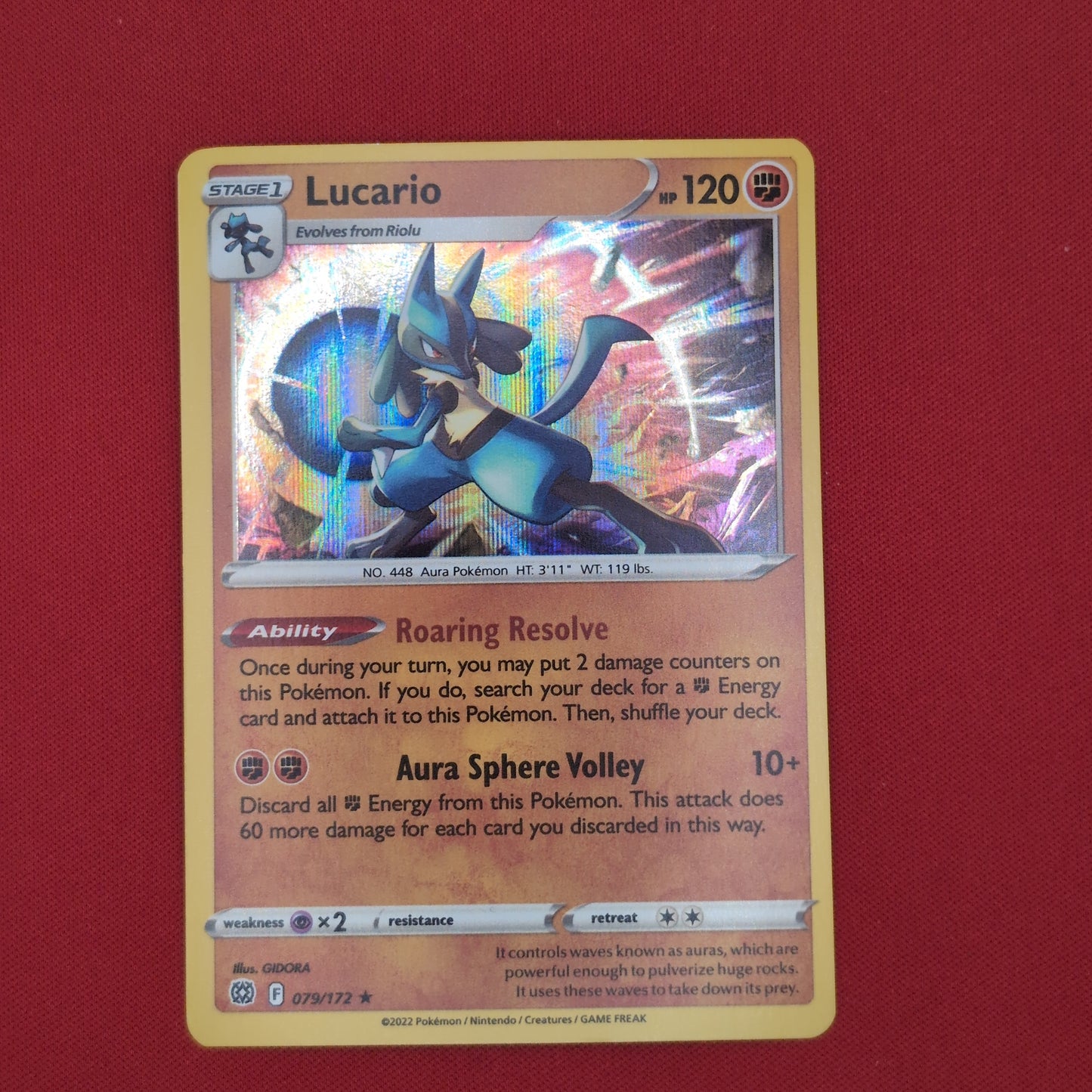 Lucario [Holo] #79