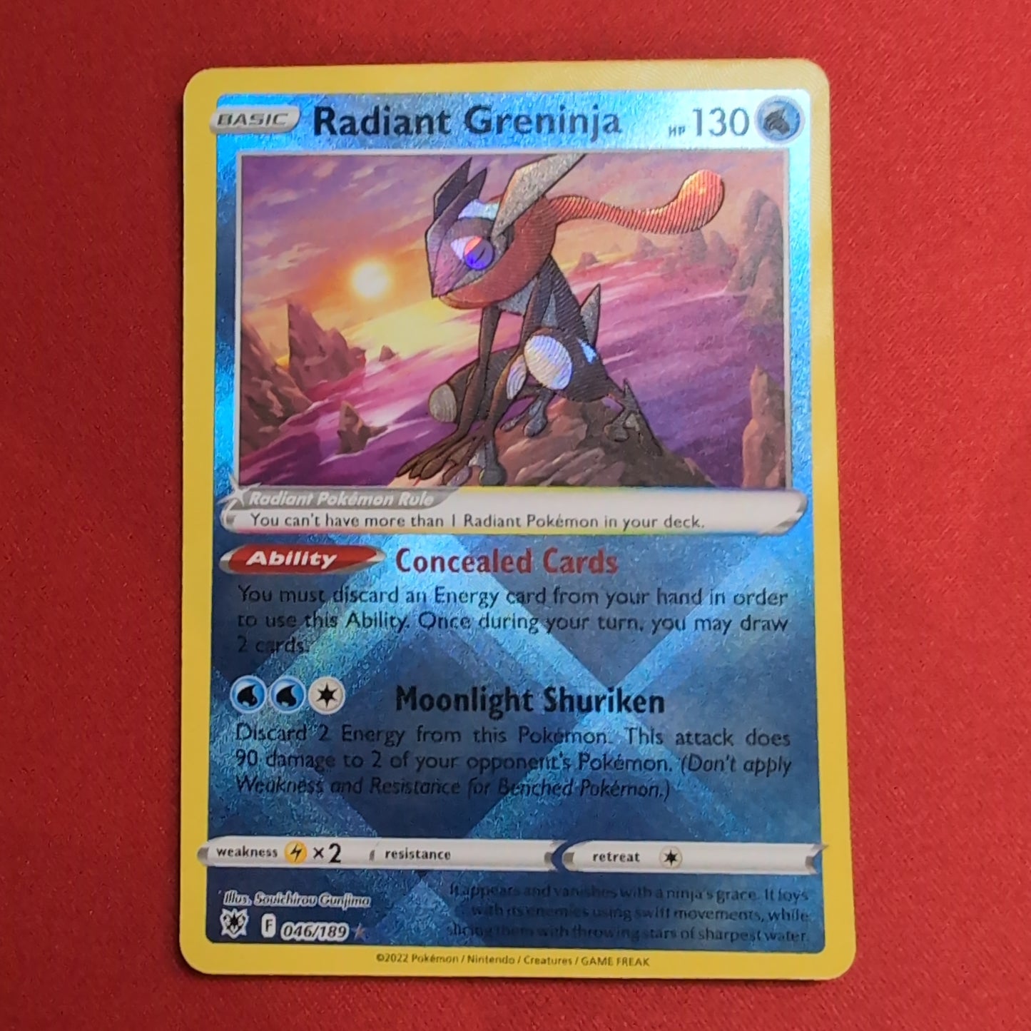 Radiant Greninja #46