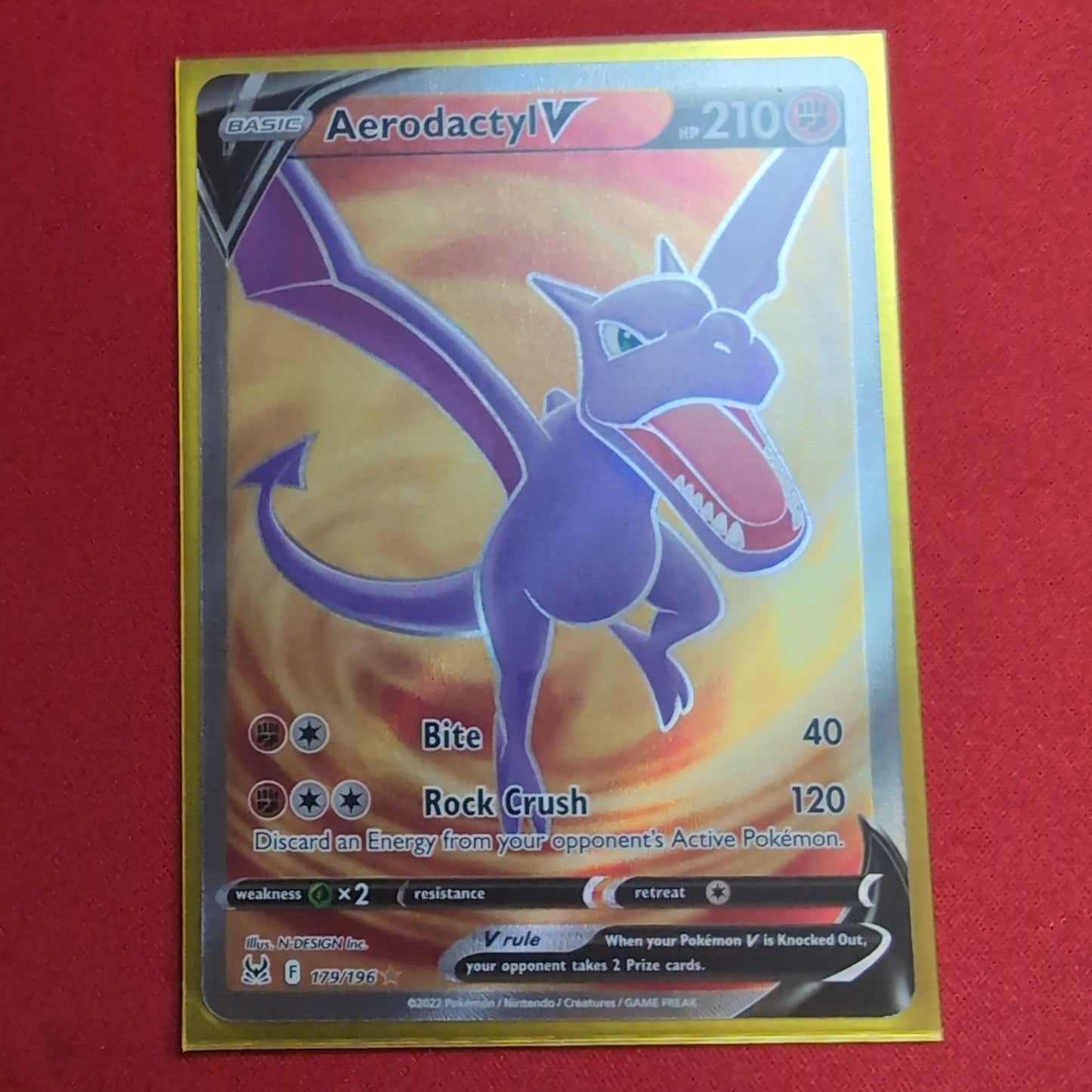 Aerodactyl V #179