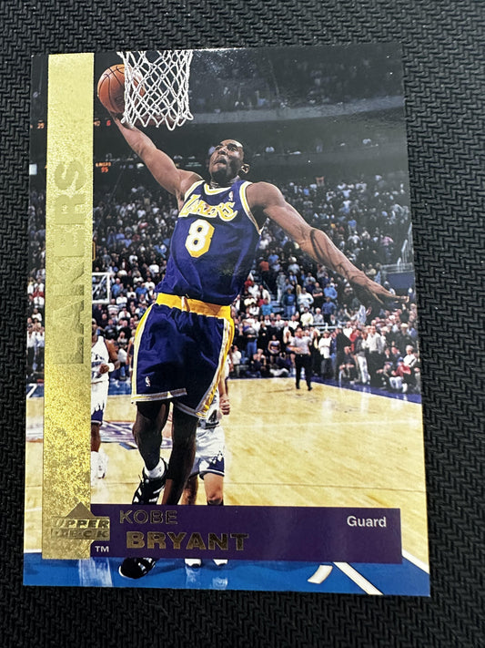 #21 Kobe Bryant 1998 Upper Deck/Pinnacle Kellogg's Los Angeles Lakers Gold