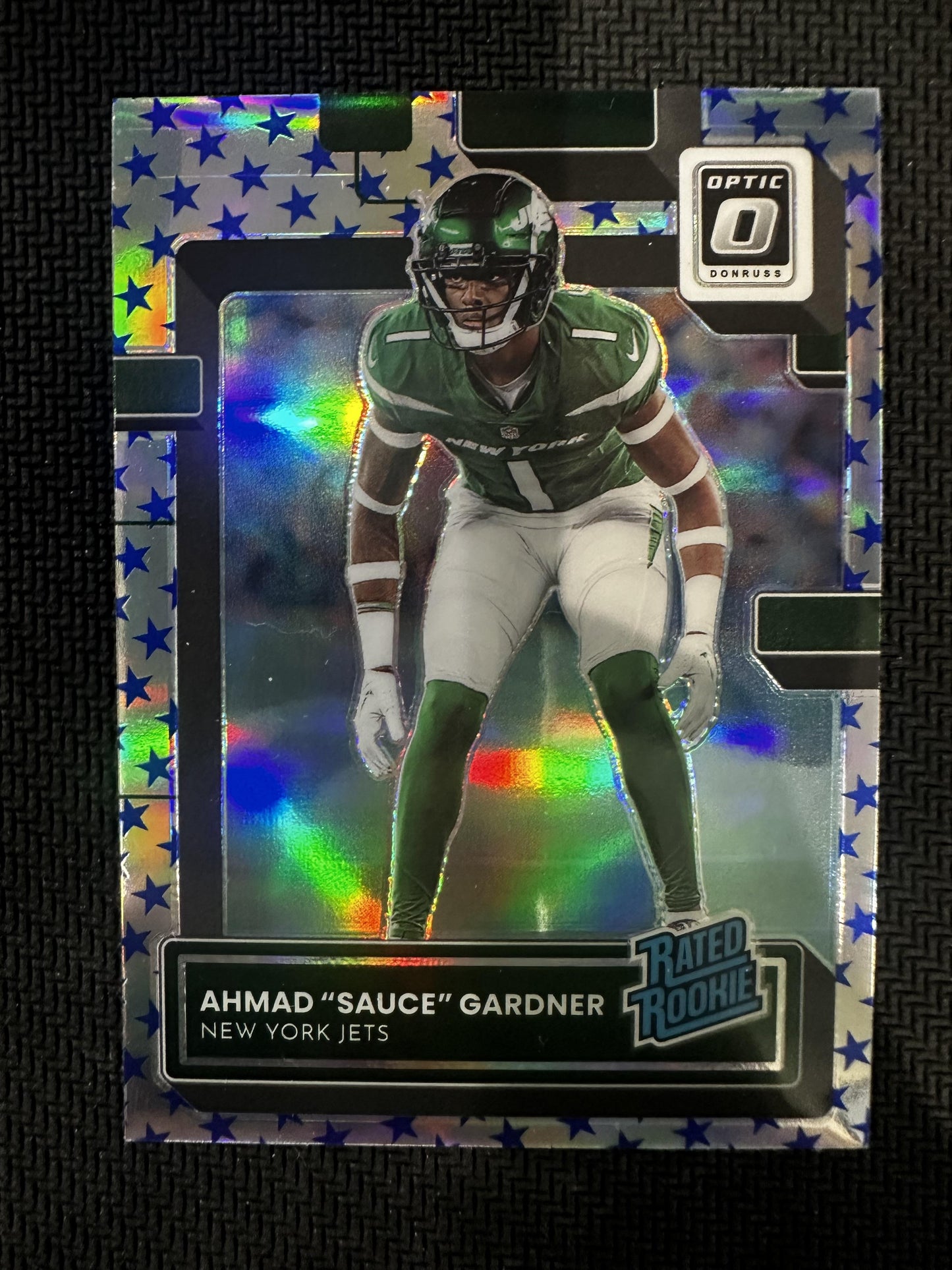 2022 Donruss Optic #228 Ahmad "Sauce" Gardner Stars