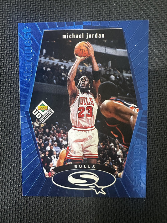 1998-99 UD Choice #SQ30 Michael Jordan StarQuest Blue