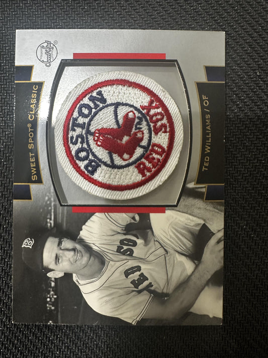 2003 Upper Deck Sweet Spot Classic #P-TW1 Ted Williams Patch Cards