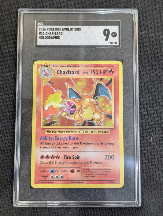 #11/108 Charizard XY - Evolutions Holo SGC 9