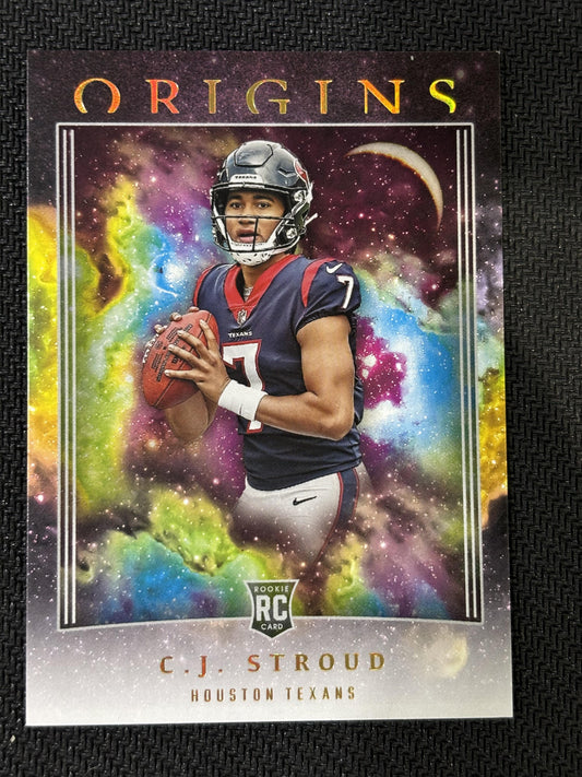 #103 CJ STROUD 2023 Panini Origins RC Rookie sports