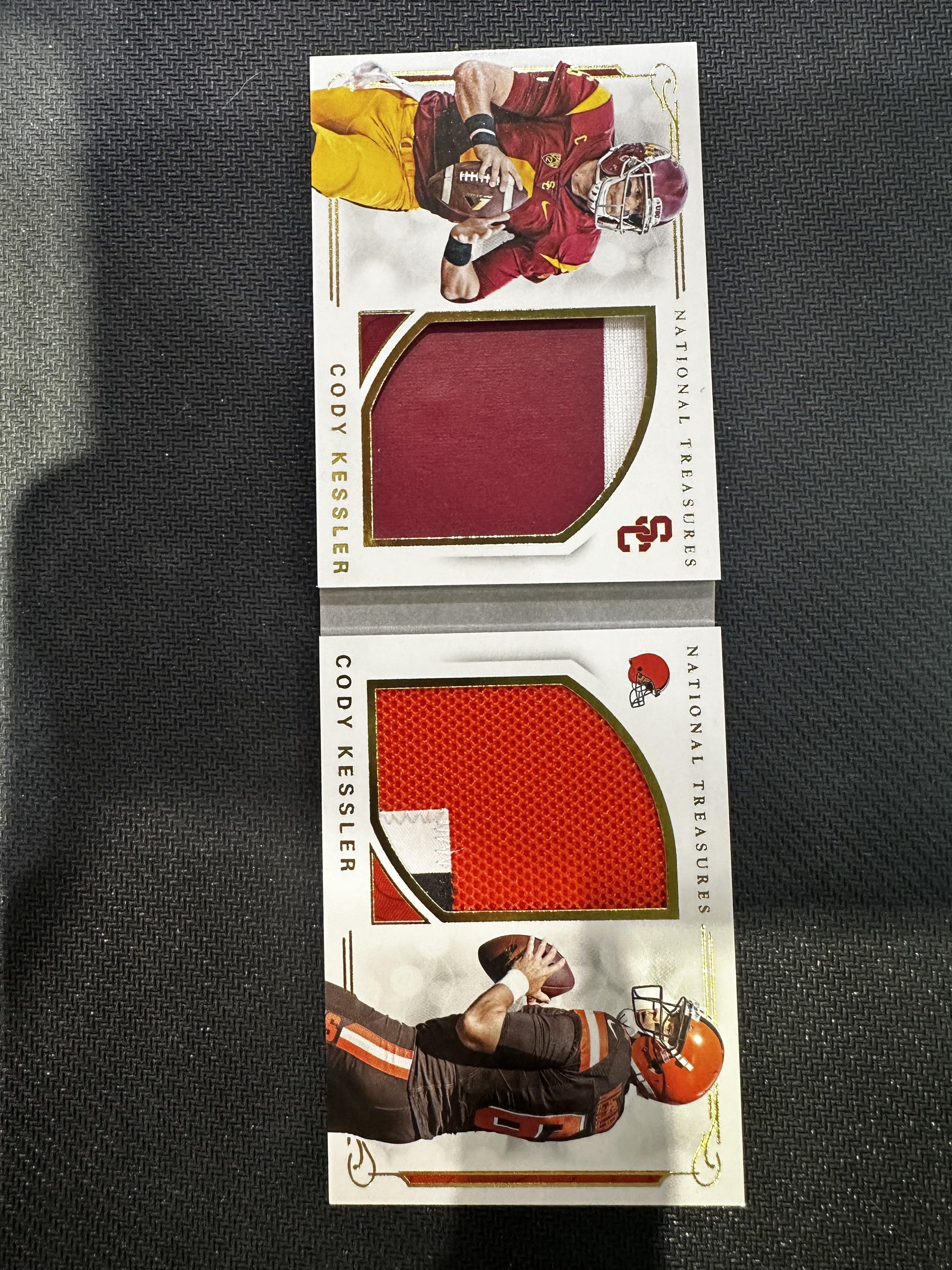#9 Cody Kessler 2016 Panini National Treasures /25 National History Booklet