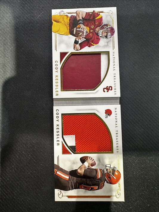 #9 Cody Kessler 2016 Panini National Treasures /25 National History Booklet
