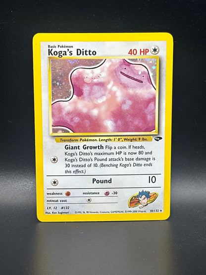 #010/132* Koga's Ditto Gym Challenge