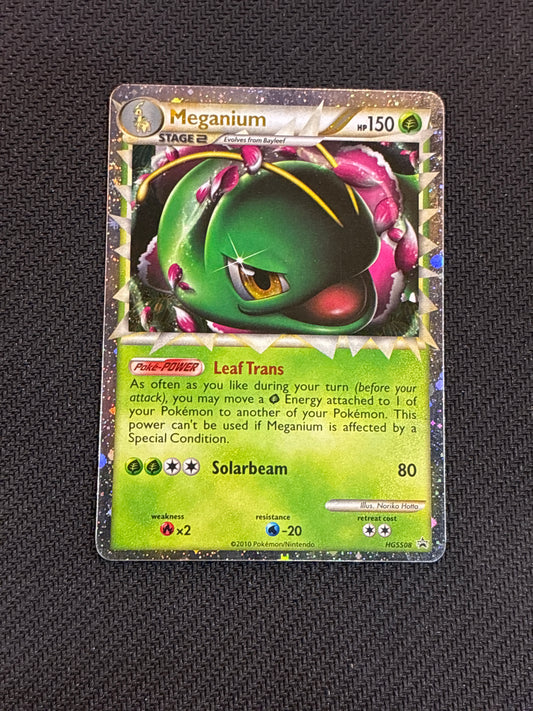 Meganium #HGSS08 (Black Star Promo)