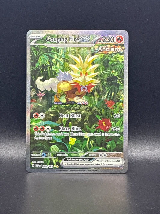 Gouging Fire ex (Special Illustration Rare) #204/162 - Temporal Forces