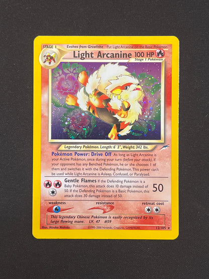 Light Arcanine* #12/105 Neo Destiny