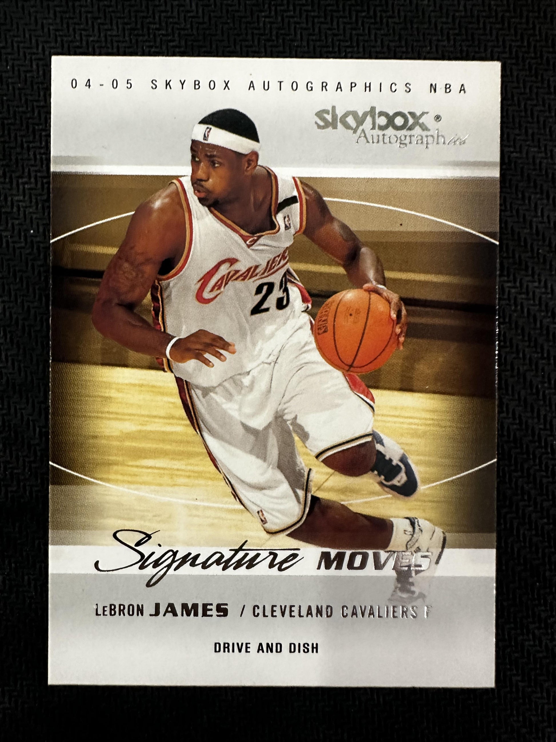 #2 SM LeBron James 2004-05 SkyBox Autographics Cavaliers Signature Moves