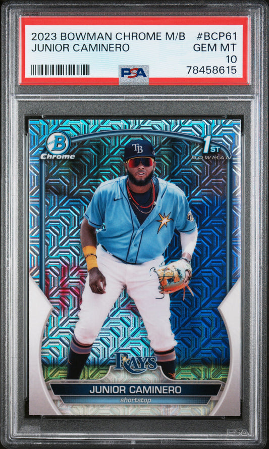 #1 Byron Buxton 2023 Bowman 10 Minnesota Twins GEM-MT sports