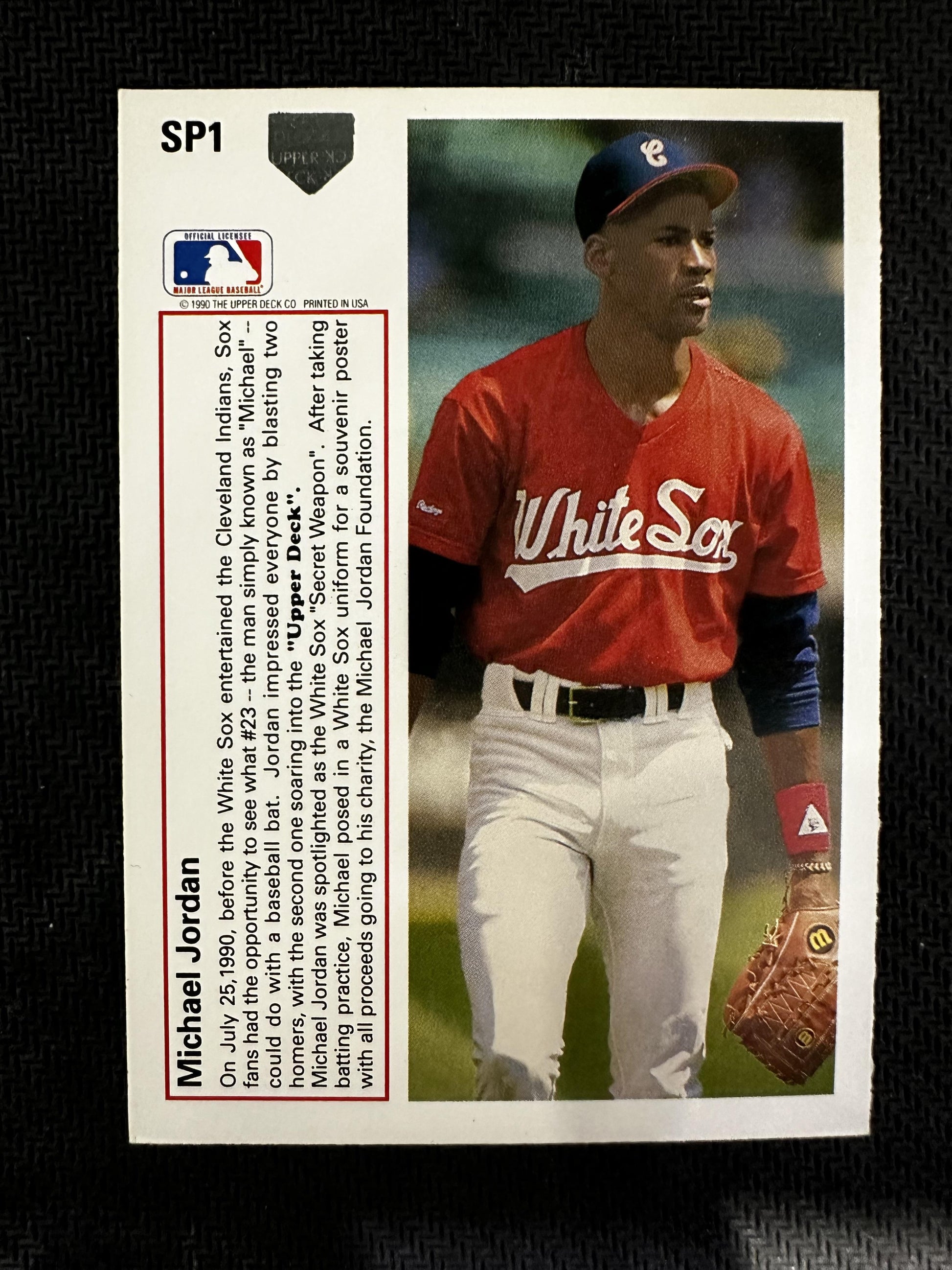 #SP1 Michael Jordan 1991 Upper Deck Chicago White Sox sports