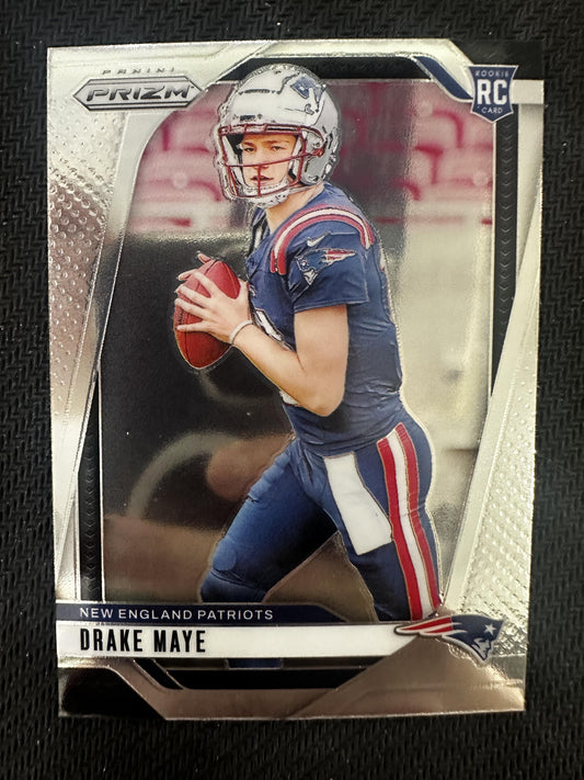 #329 Drake Maye 2024 Panini Prizm RC Rookie New England Patriots sports