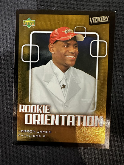 #101 Lebron James 2003-04 Upper Deck Victory RC Rookie Cleveland Cavaliers