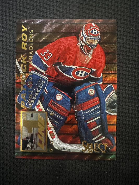 #FL1 Patrick Roy 1994-95 Select Montreal Canadiens sports First Line