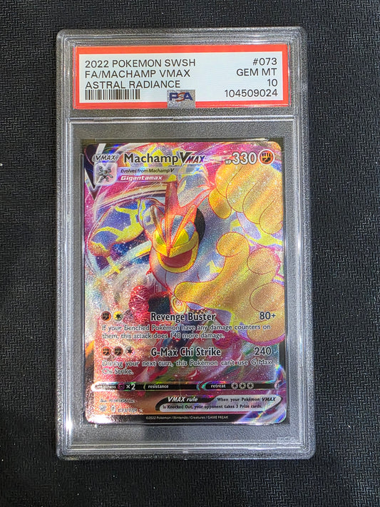 #073/189 Machamp VMAX Astral Radiance PSA 10