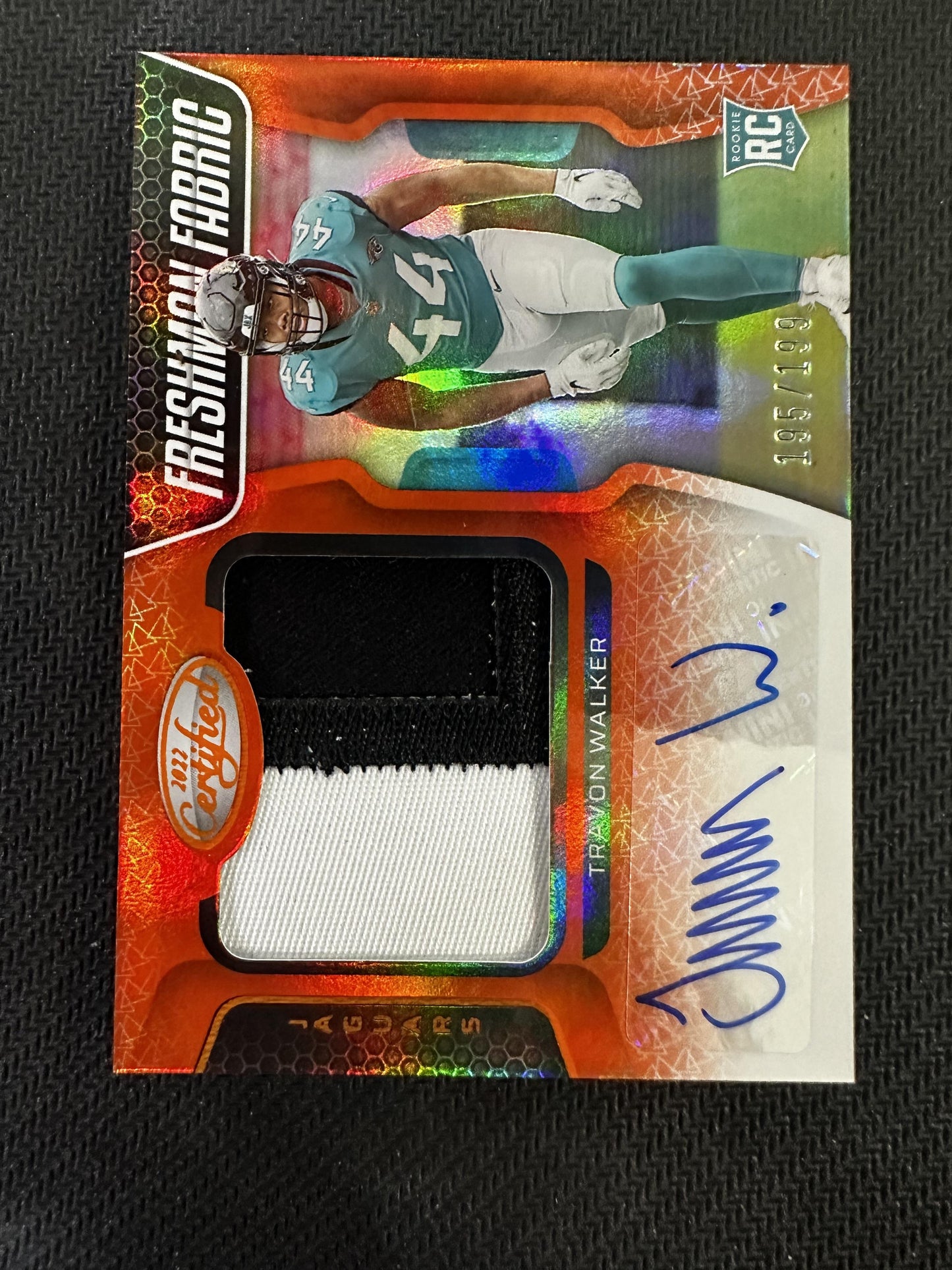 #226 Travon Walker 2022 Certified Travon Walker Freshman Fabric /199