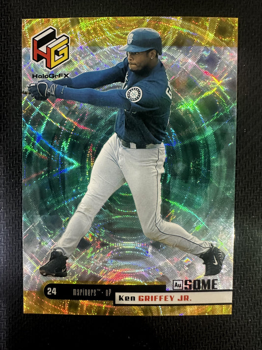 #53 Ken Griffey Jr. 1999 Upper Deck HoloGrFX Seattle Mariners sports AuSome