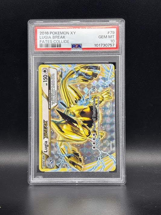 #079/124 Lugia Break PSA 10