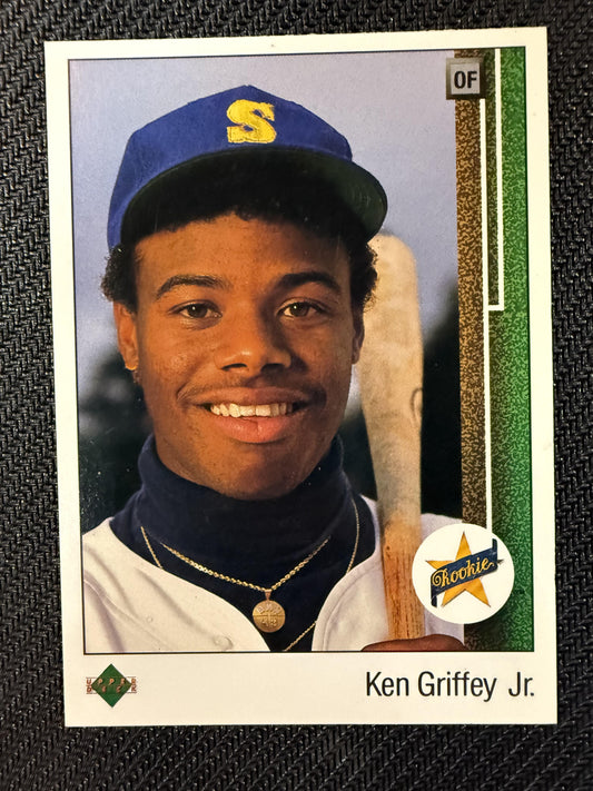 #1 Ken Griffey Jr. 1989 Upper Deck ICONIC,RC Rookie Seattle Mariners sports