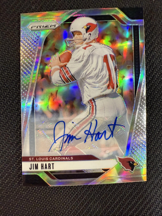 #9 Jim Hart 2024 Panini Prizm AU Auto St. Louis Cardinals Autographs Silver