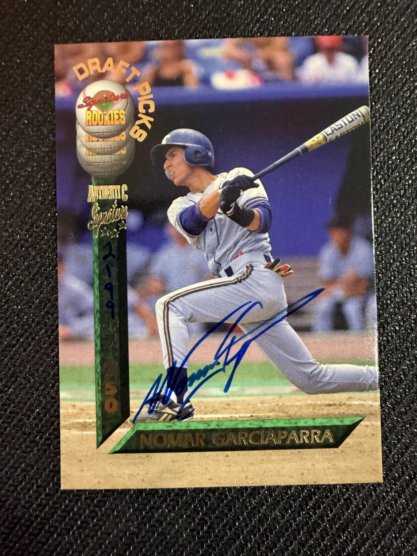 #12 Nomar Garciaparra 1994 Signature Draft Picks Auto /7750 Red Sox Signatures