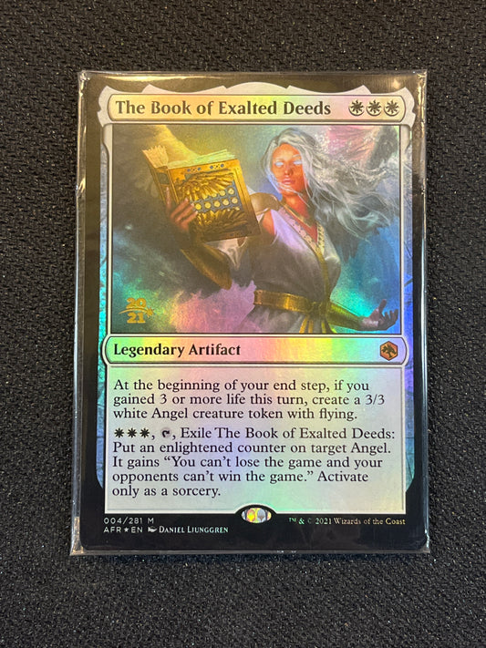 #004s/281 The Book of Exalted Deeds (Foil) Adventures in the Forgotten Realms Promos MTG Magic