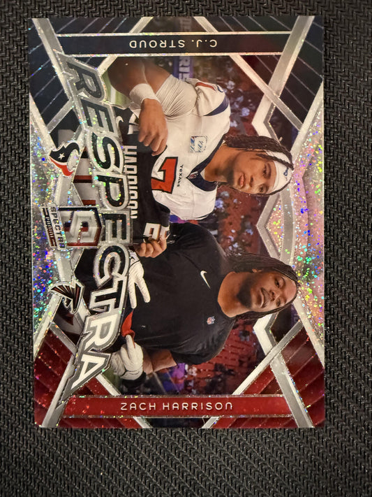 #SWAP-CJS C.J. Stroud / Zach Harrison 2024 Panini Spectra sports Respectra