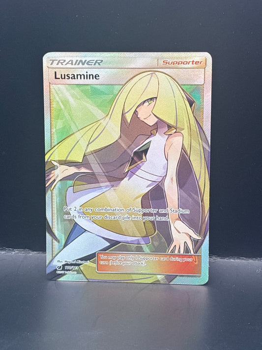 Lusamine (Full Art) #110/111 - Crimson Invasion