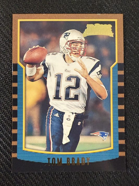 #236 Tom Brady 2000 Bowman ICONIC,RC Rookie New England Patriots sports