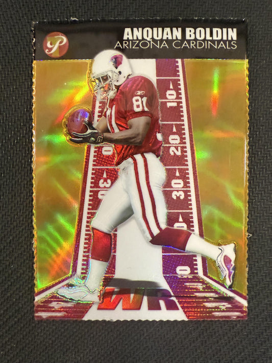 #15 Anquan Boldin 2004 Topps Pristine SN #/99 Arizona Cardinals Gold Refractors