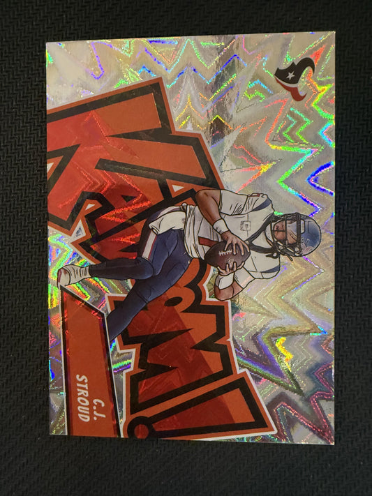 #2 C.J. Stroud 2024 Panini Absolute Houston Texans sports Kaboom Horizontal