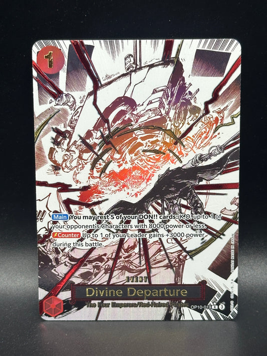 Divine Departure OP10-019 Alt-Art (R) Event - Royal Blood