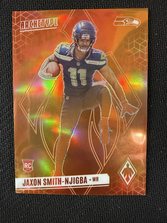 #ARCH-5 Jaxon Smith-Njigba 2023 Panini Phoenix Seattle Seahawks sports Archetype