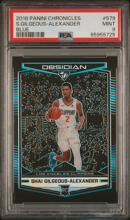 #579 S.Gilgeous-Alexander 2018 Panini Chronicles 9 Chicago Cubs MT sports Blue