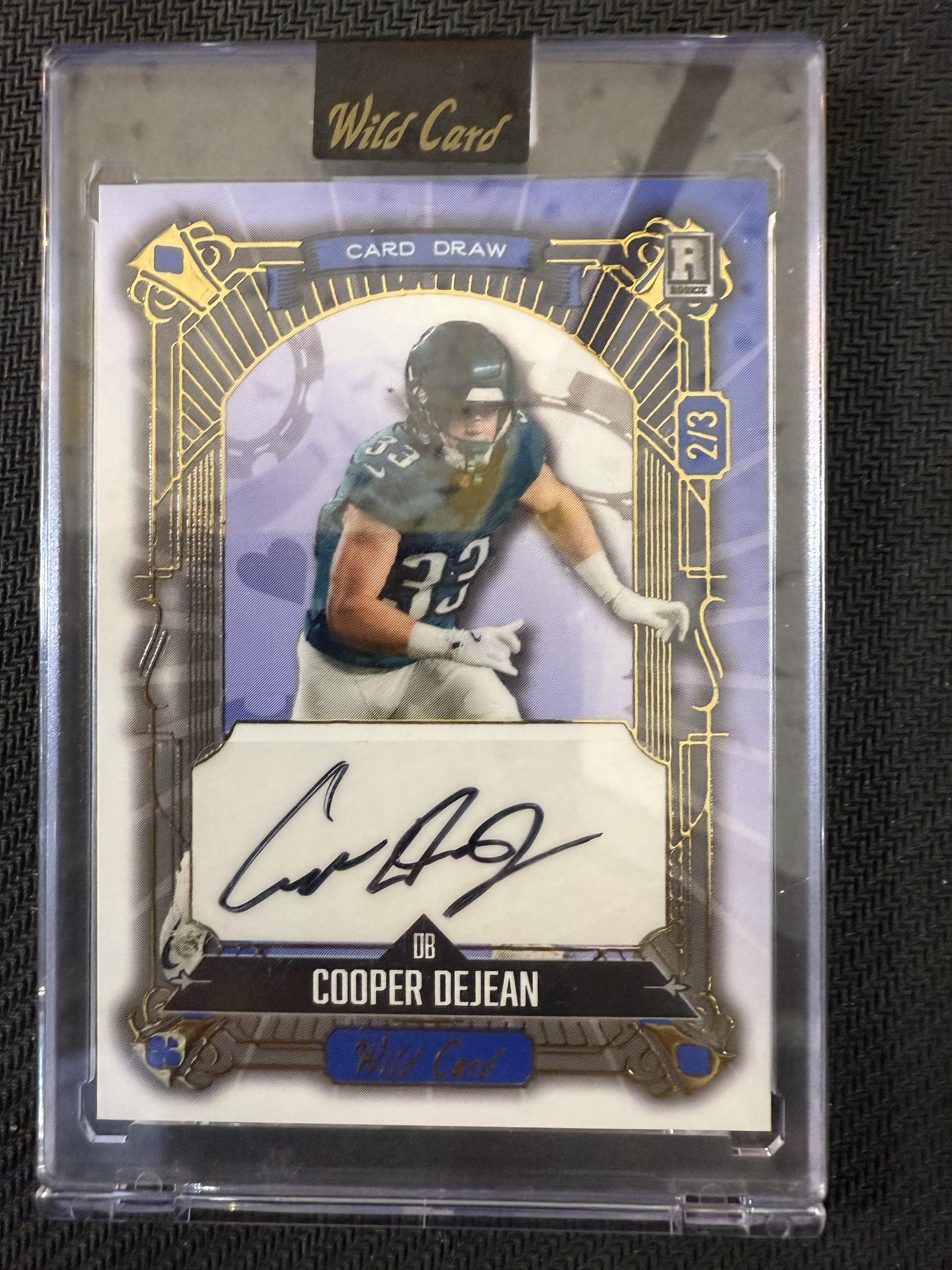 2024 Wild Card 5 Card Draw #S5CDCLA-CD Cooper Dejean #/3