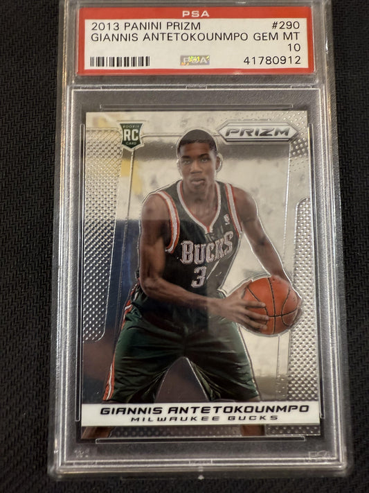 #290 Giannis Antetokounmpo 2013-14 Panini Prizm Rookie Milwaukee Bucks