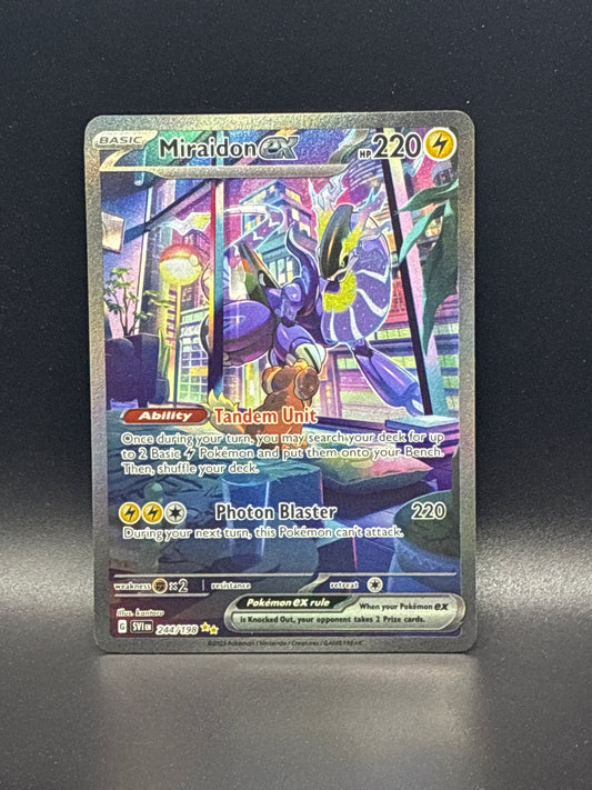 Miraidon ex (Special Illustration Rare) #244/198 - Scarlet & Violet Base Set