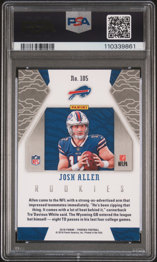 #105 Josh Allen 2018 Panini Phoenix 8 Rytíři Kladno NM-MT sports Color Burst